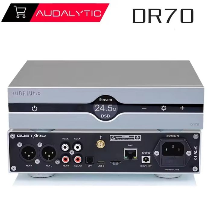 Audalytic DR-70 DAC R2R z funkcją streamera