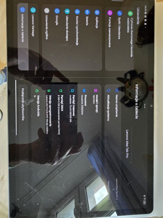 Lenovo idea tab pro