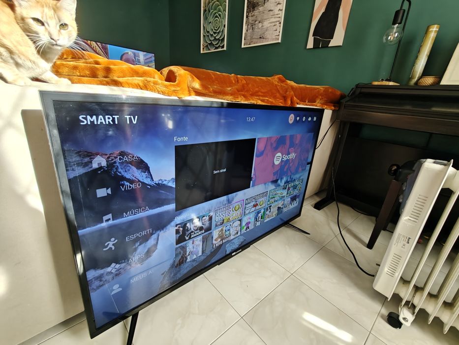 TV TD Systems 50” 4K LED – Excelente estado