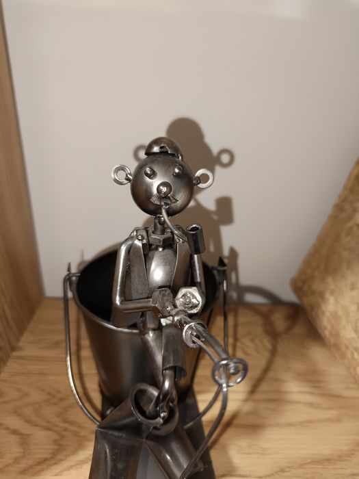 Estátuas de metal artesanais