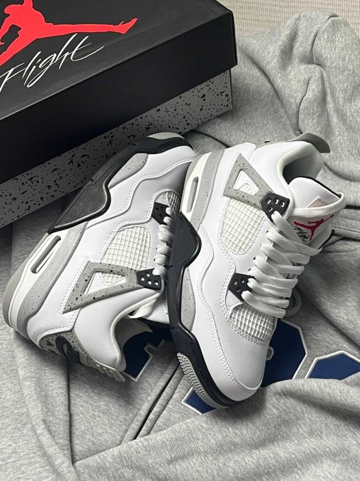 Jordan 4 Retro White Cement r.44