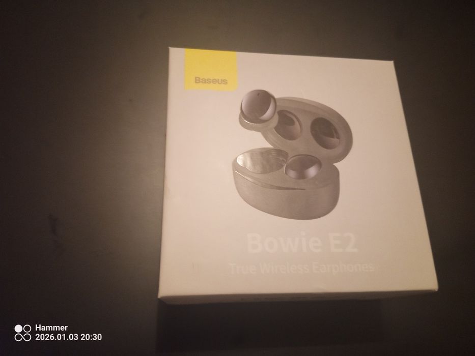 OpaskaSmart Band Plus Słuchawki Baseus Bowie E2