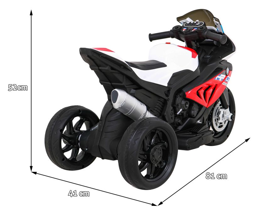Motor BMW dla dzieci HP4 Czerwony JT5008