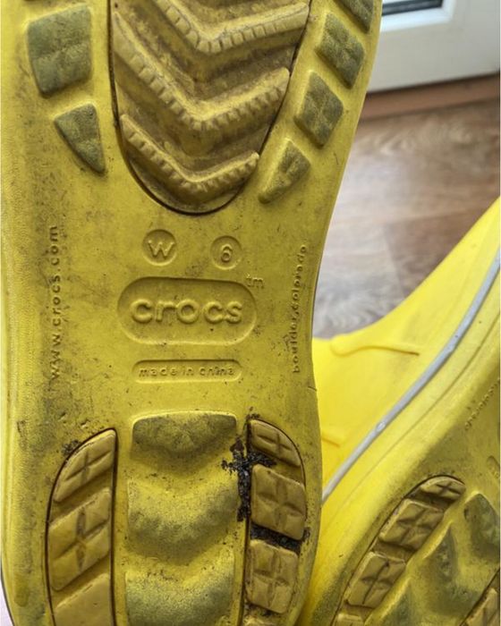 Сапоги сапожки crocs w6, 36