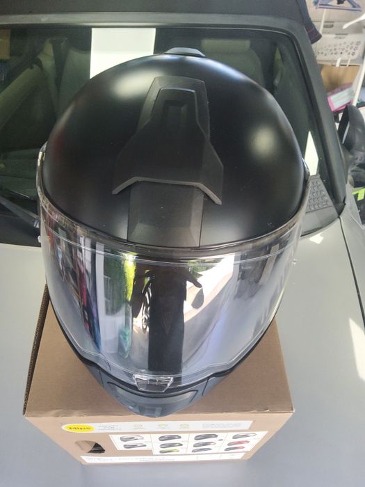 Capacete BMW SYS 7 EVO CARBON  preto matt XL 60/61