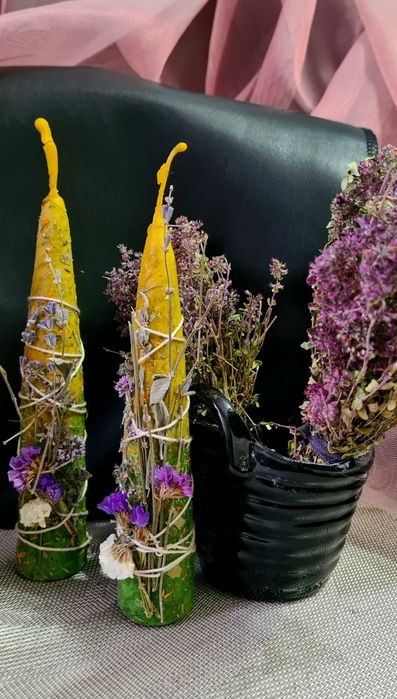 Програмні свічки.Свічки ручної  роботи. Під замовлення( особисто для