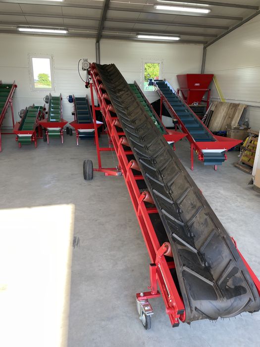 DŹWIG-POL Podajnik taśmowy,przenośnik, taśmociąg,wałki.Producent