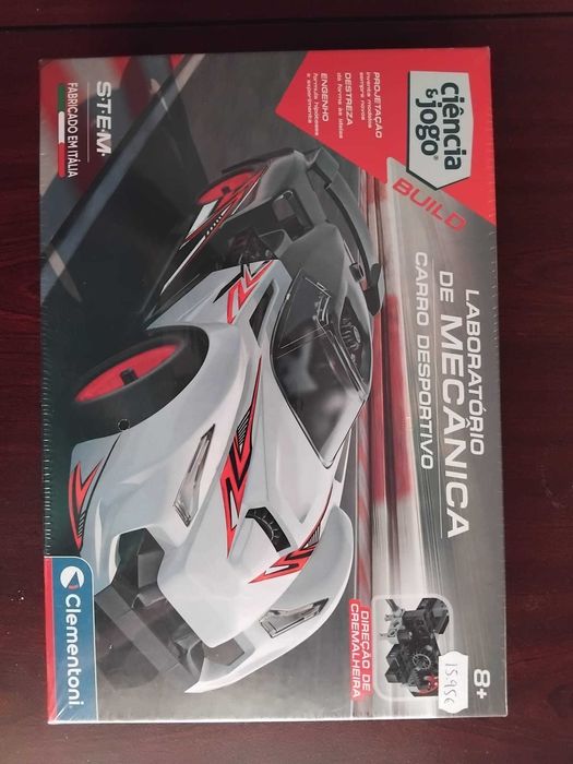 Brinquedo Carro Desportivo Clementoni para Montar – Novo