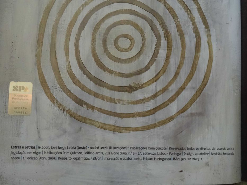 Letras e Letrias de José Jorge Letria - 1ª Edição