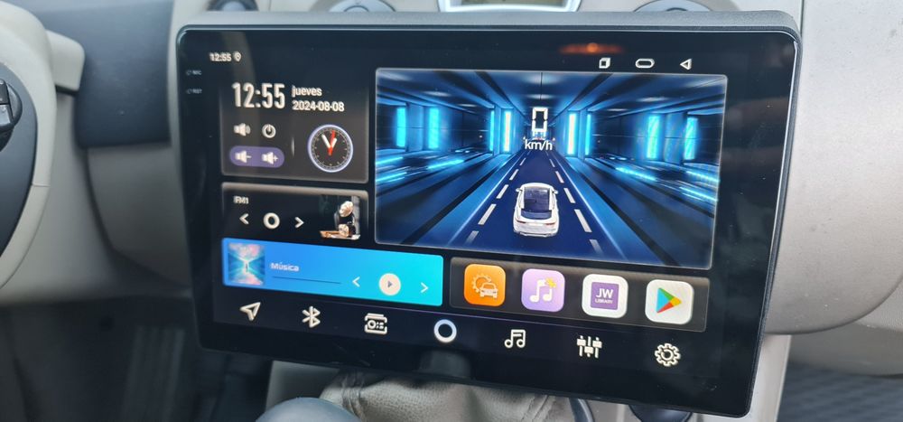 Rádio Android com ecrã de 10.1''