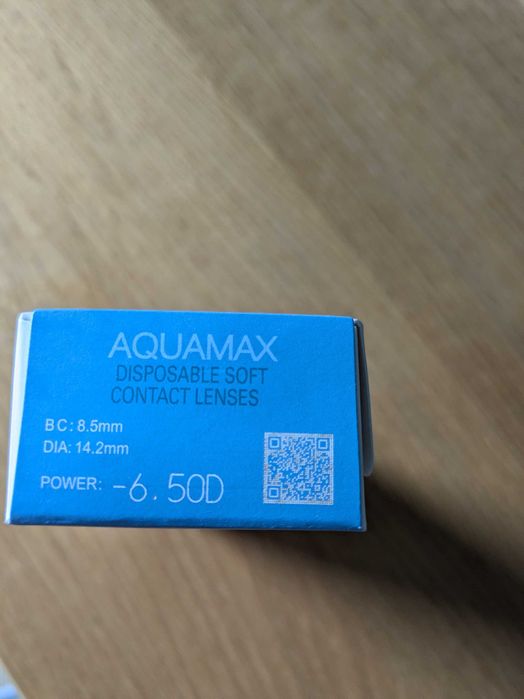 Lentes de contacto diárias TopVue Aquamax (-6.50)