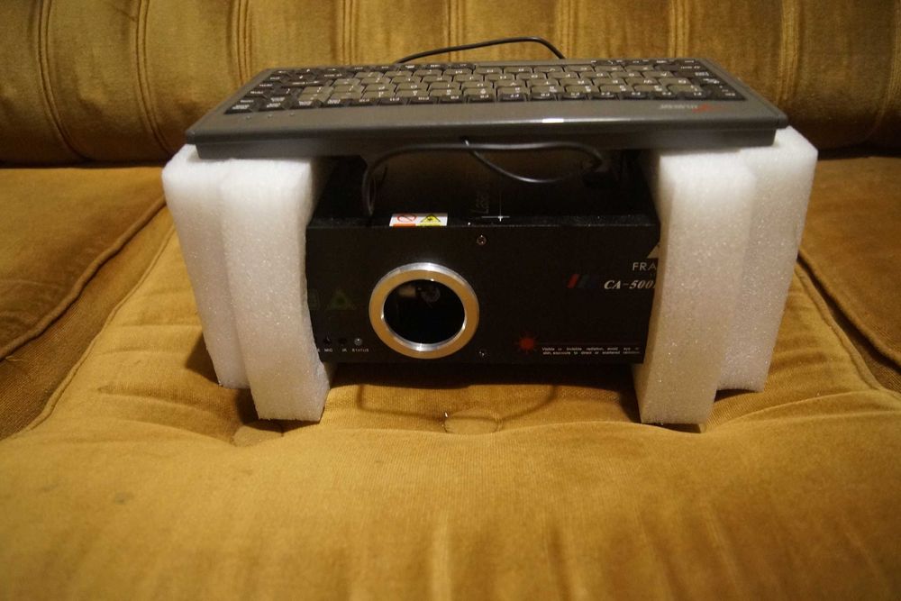 laser Fractal lights CA- 400 RGB stan idealny