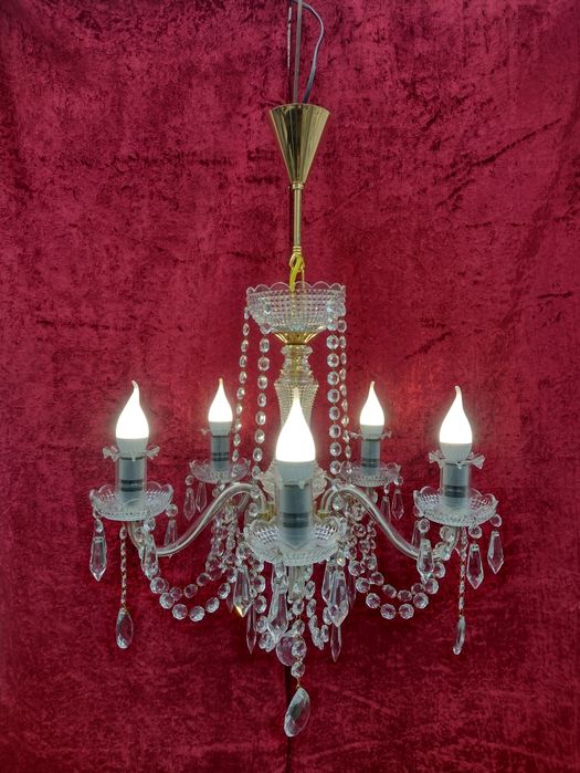 Хрустальна люстра Чехословакія