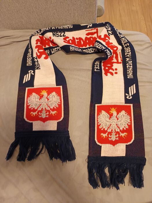 Szalik kolekcjonerski NSZZ solidarność PRL-u