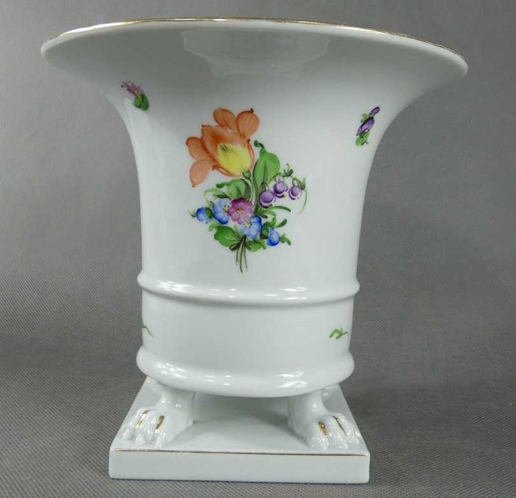Porcelanowy WAZON ręcznie malowany Węgry HEREND