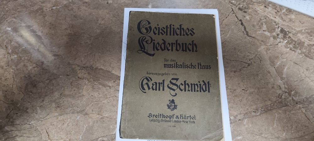 Geistliches Liederbuch für das musikalische Haus