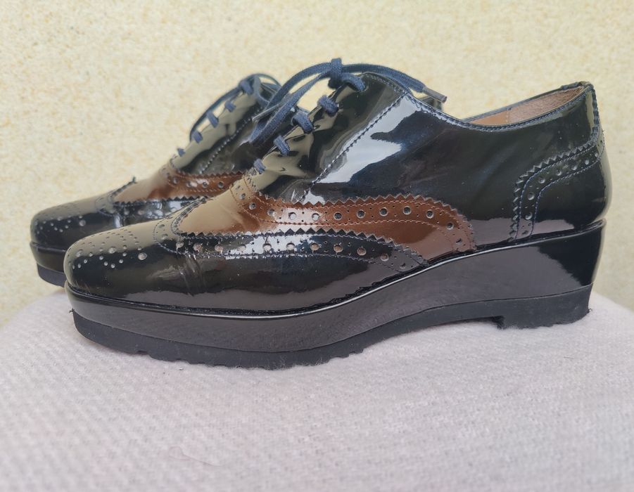 Туфлі оксфорди/броги (вживані)