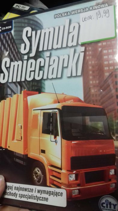 Symulator śmieciarki PC, sklep tychy, wymiana