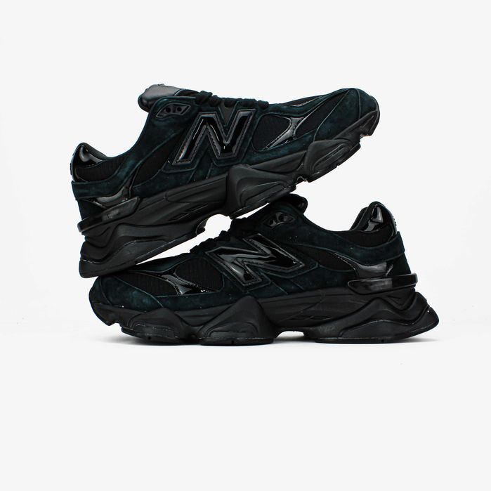 Мужские кроссовки New Balance 9060 "Glossy Black" Размеры 41-45