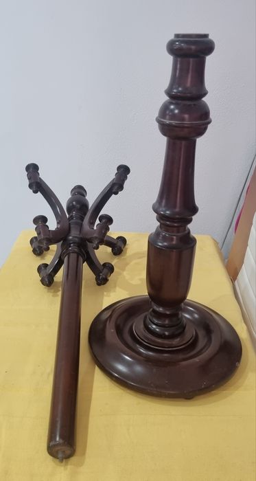 Cabide antigo em Madeira para restaurar