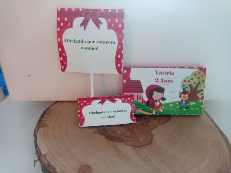 Chocolate, chupa e rebuçados