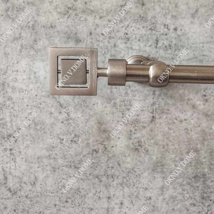 Карниз для штор, цвет Сатин