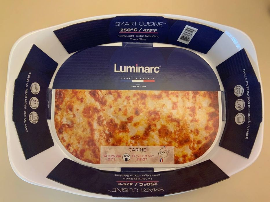 Форма для запікання Luminarc Smart Cuisine Carine 34*25 см
Форма LUMIN