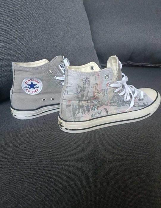 Сірі кеди converse розмір 40