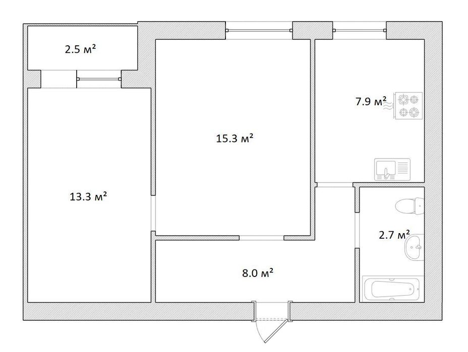 2 кім в ЦЕГЛІ КАП РЕМОНТ багатоповерхівка ЛІВИЙ БЕРЕГ (709297)