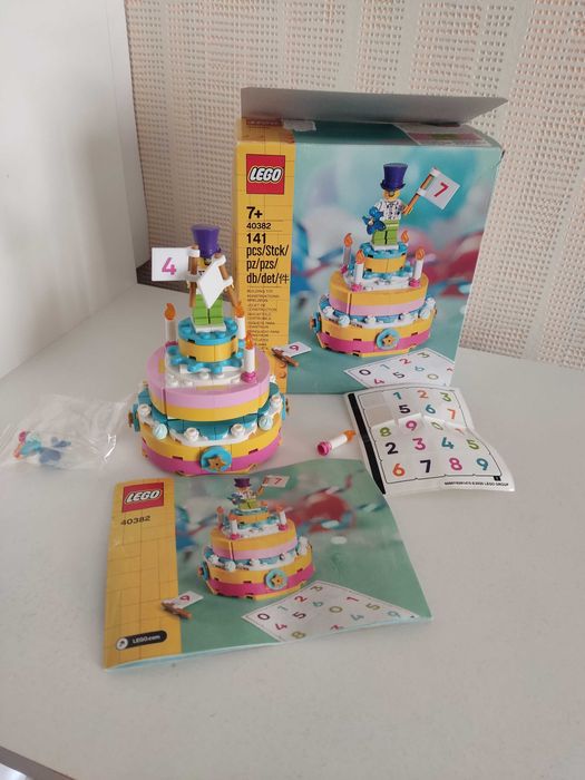 Конструктор Лего Lego Iconic Сувенірний набір День народження 40382