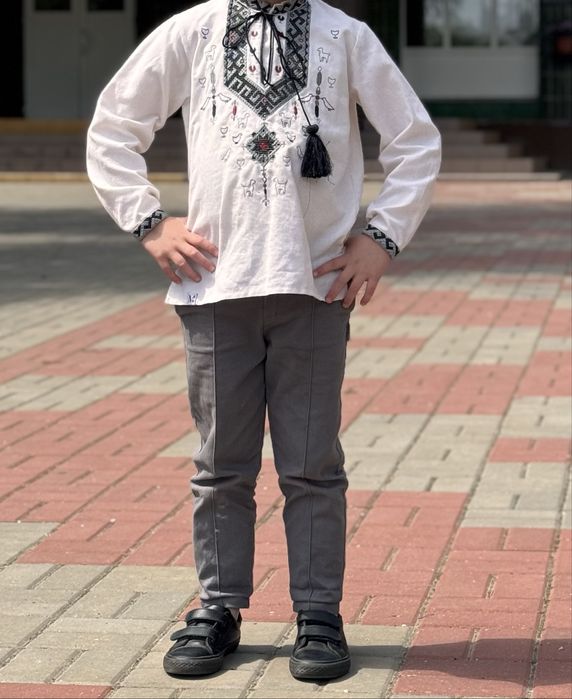 Брюки на хлопчика 116-122