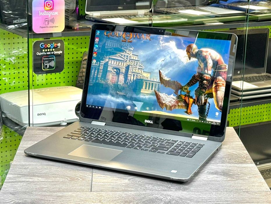 17 Дюймів Трансформер Dell Inspiron 7773 / Core i7-8550u / MX150 2Gb