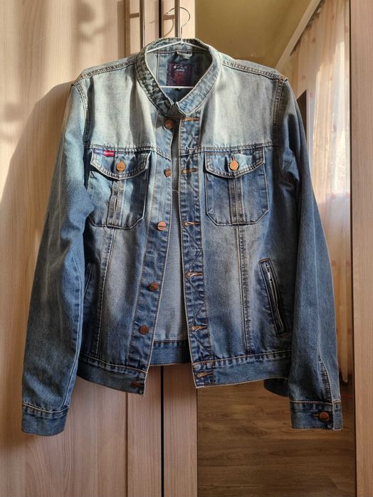 Стильна джинсова куртка унісекс S.S.D Jeans, M-L/46-50 - продаю до 30.09