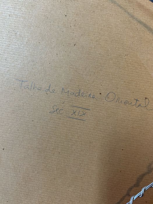 Talha oriental emoldura Sec. 19