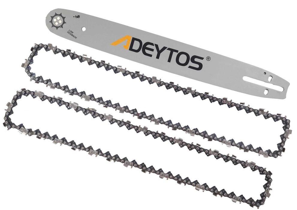 Prowadnica do piły spalinowej 16" 0,325” 45cm 64ZP 2x łańcuch komplet