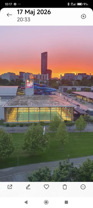 Przestronne, słoneczne 4 pokoje /69,75 m²/ 2 loggie, dodatkowe pomieszczenie przy mieszkaniu. KRZYKI, ul. Wesoła, 7 piętro, AQUAPARK , Park Andersa. - Widok 3