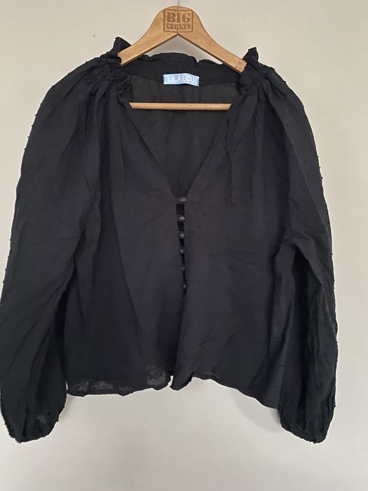 Bluzka lila lou rozm Uni czarna