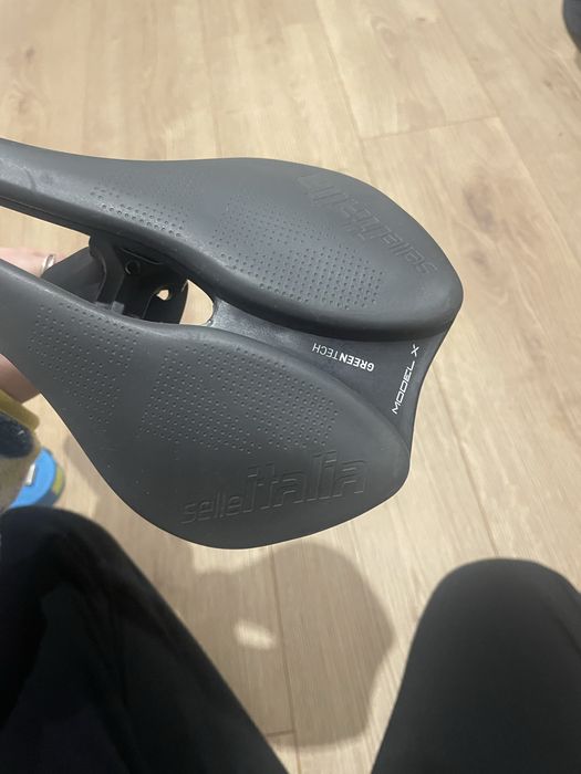 Siodełko stella italia greentech model x, sztyca sp 0.2