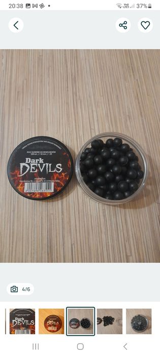 Kule gumowe Dark Devils