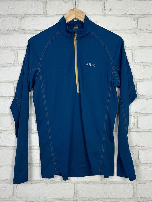 Bluza z długim rękawem Rab Interval LS Zip Tee