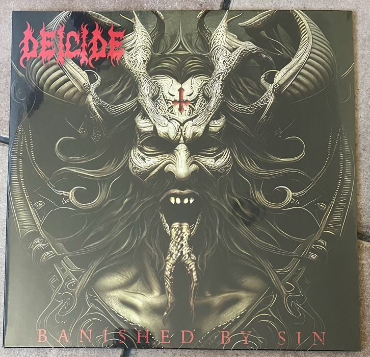 DEICIDE - Banished By Sin - Limited Edition LP, 500 Copies on White & Black Vinyl