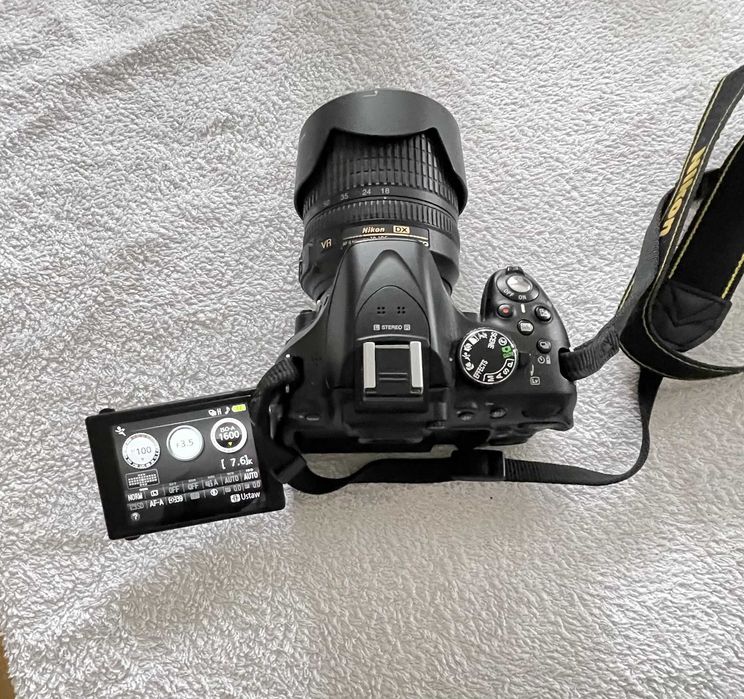 Nikon D5200 + 18-105 VR | przebieg 24k | komplet 1100zł albo 2200zł