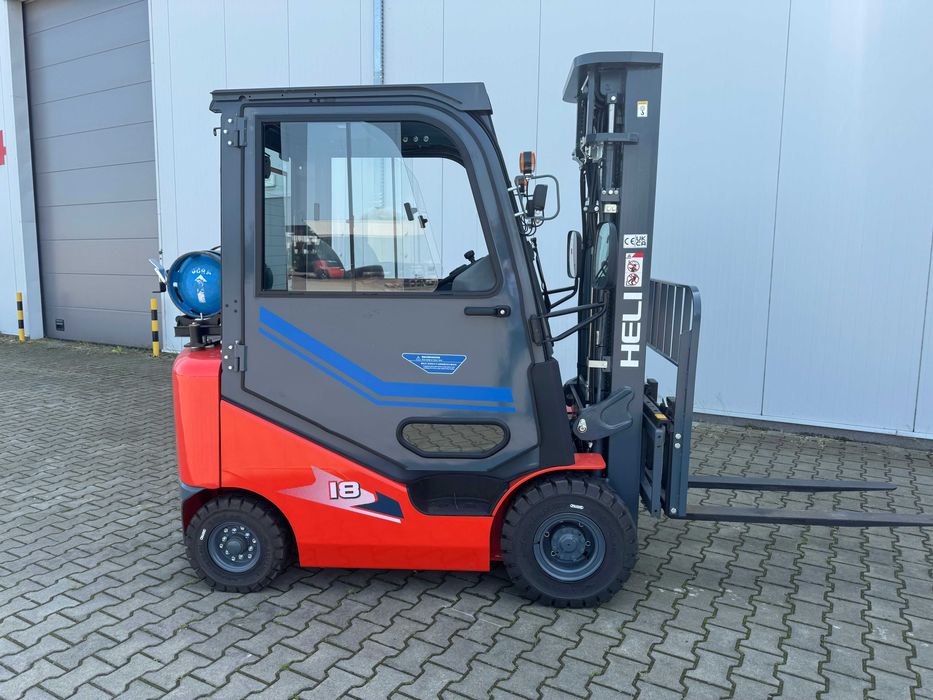 Wózek Widłowy Spalinowy Heli 1,8t Maszt 4,7 Triplex 4-Sekcje 2025-05