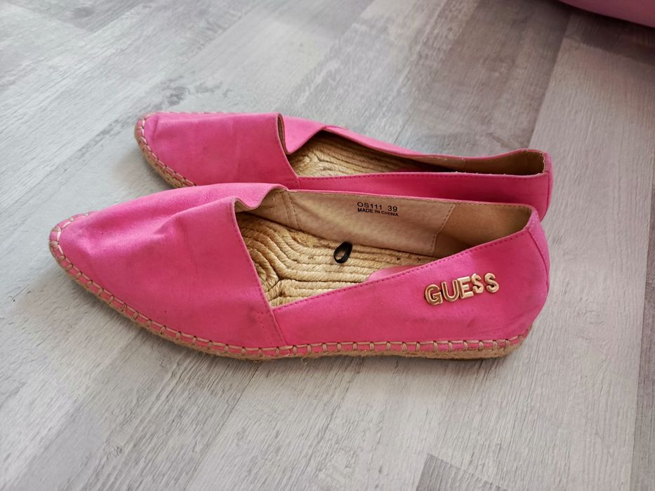 Róż amarant espadryle letnie piękne R 39