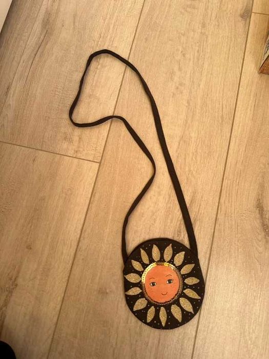 Mini materiałowa torebka dziecięca