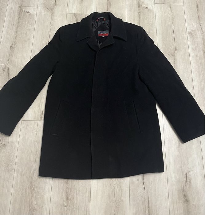 Płaszcz męski czarny