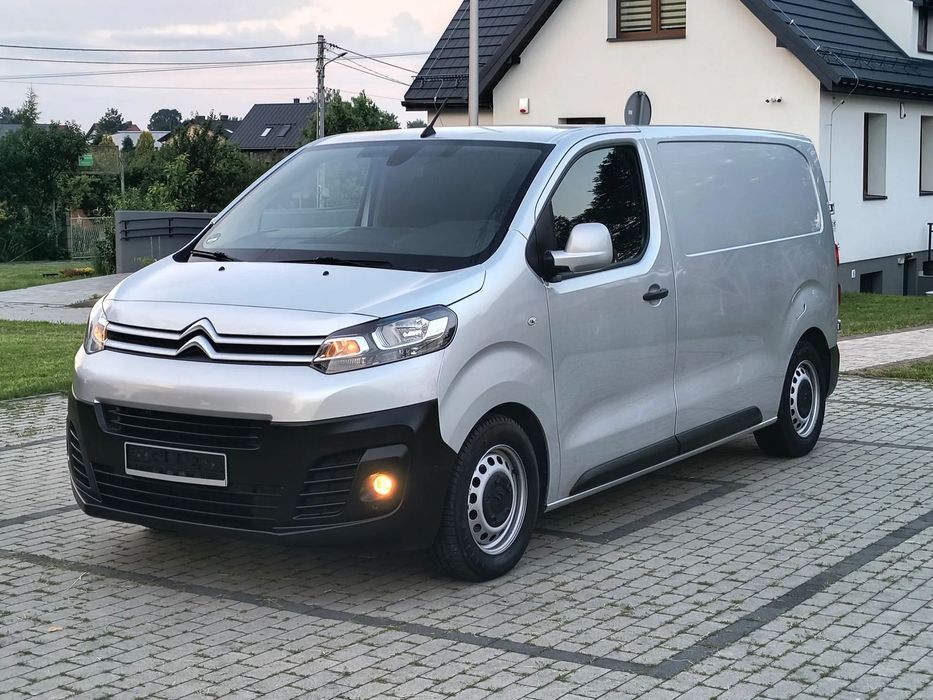 Citroën JUMPY AUTOMAT-ŁOPATKI 2.0 177 Ps Navi/Kamera Asystenty  ZABUDOWA IDEAŁ G/Fotele Tempomat Czy/Znaków M/Pole PDCx2 Serwis WARTO!