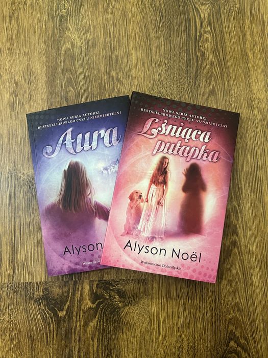 Seria książek „Aura” i „Lśniąca pułapka”