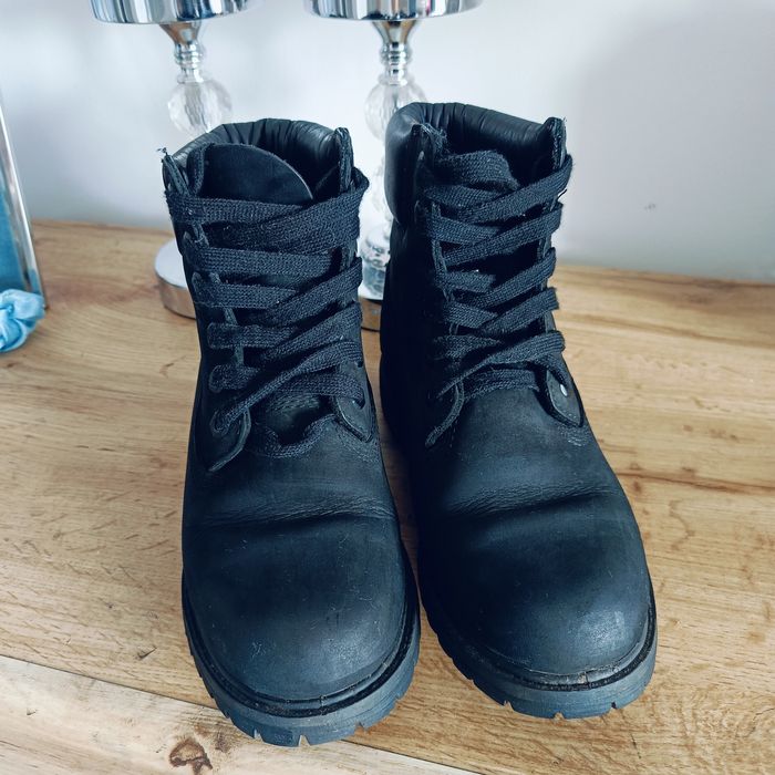 Trzewiki Timberland 6w czarne 37