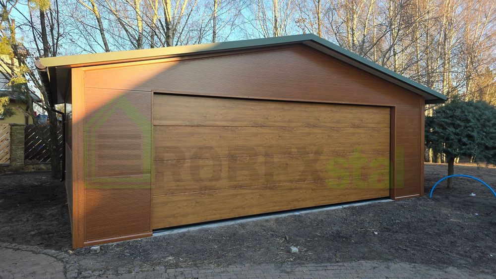 Garaż ocieplany 7X6 z płyty warstwowej PIR6cm MONTAŻ CAŁY KRAJ